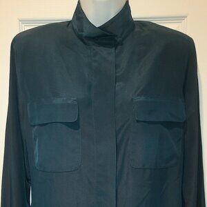 Vintage Prophecy Green Button Down Shirt